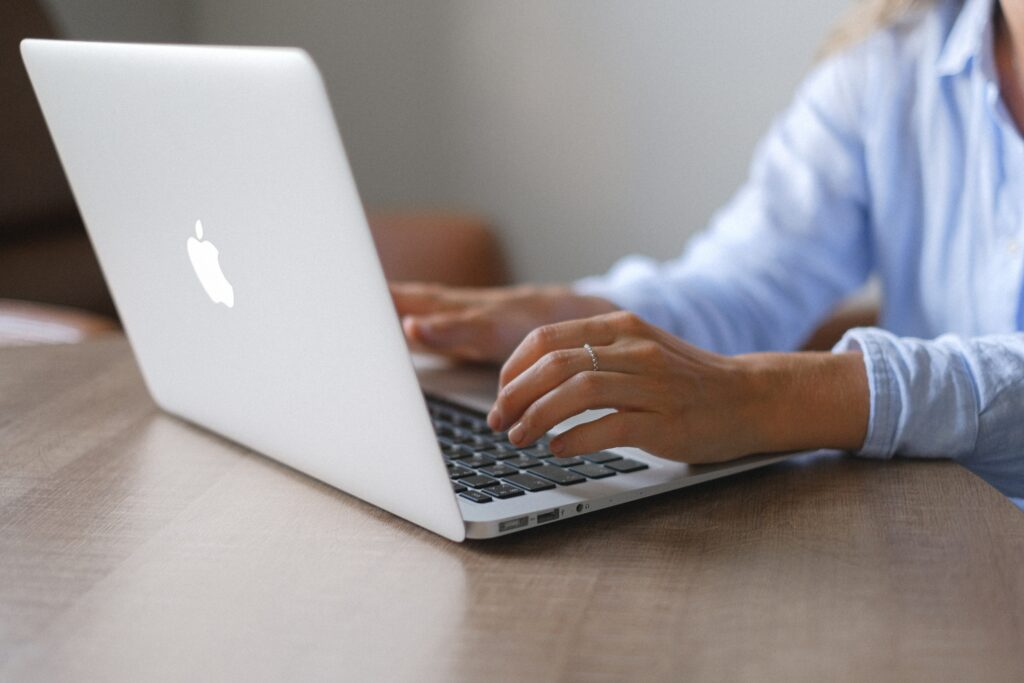 Comparing home loan options on a laptop